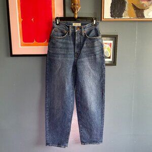 Madewell Balloon Jeans Mid-Blue Corson Wash Denim